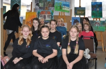 Dziewczynki z zespolu tanecznego